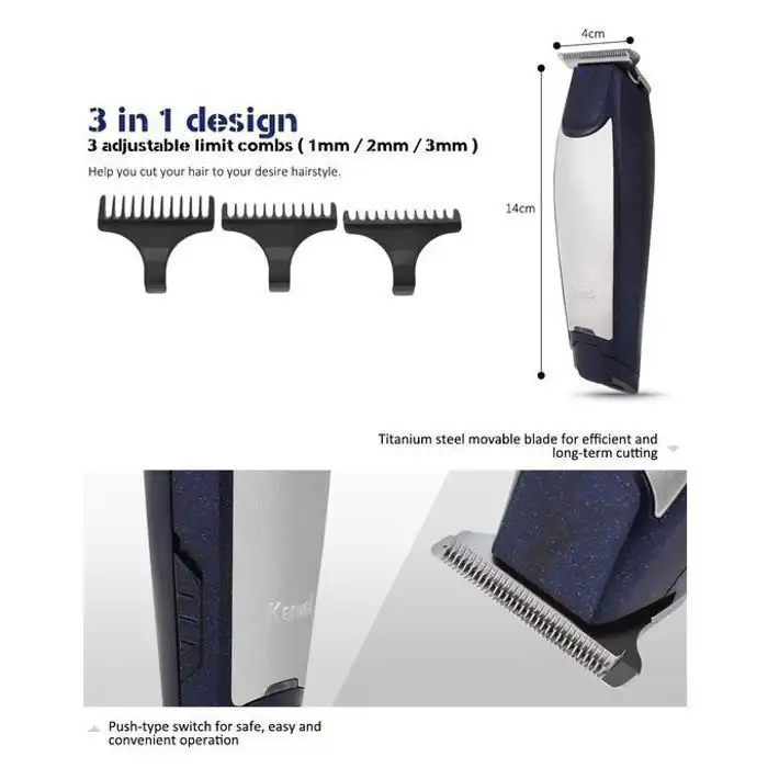 Tondeuse - Kemei - KM-5021 - Rechargeable