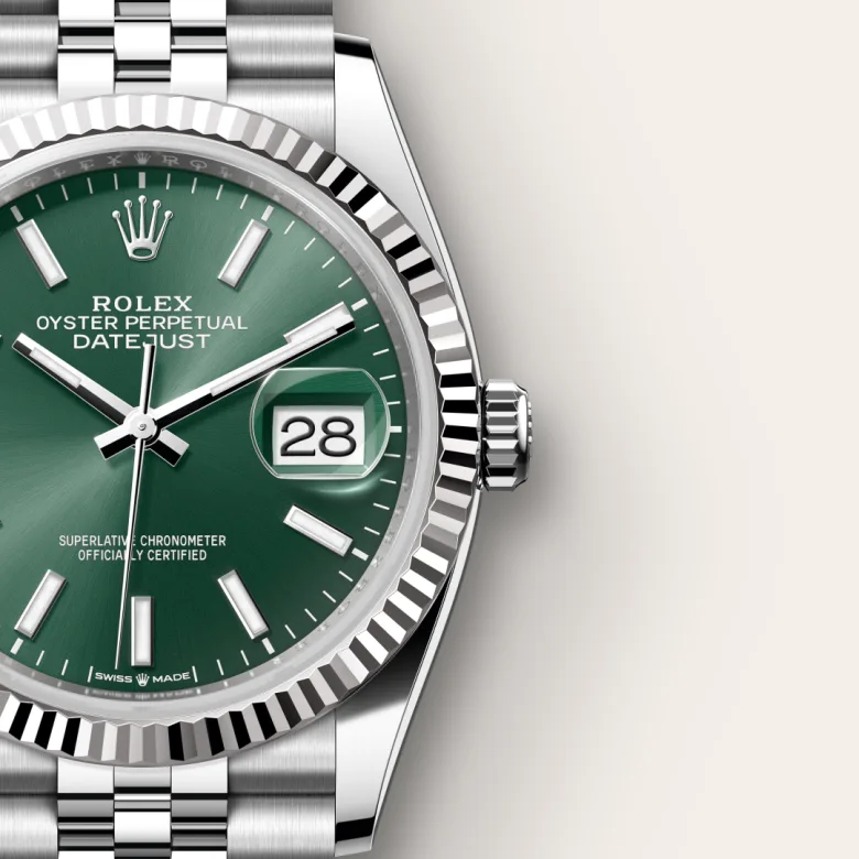 Rolex Datejust-vert-jubilee